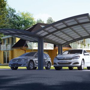 Dviejų automobilių pastogė "Omega"