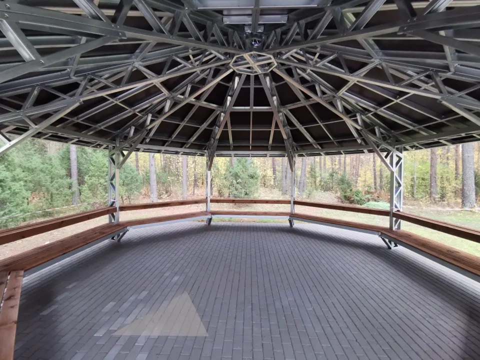 Aštuoniakampis pavėsinės rėmas - Image 2