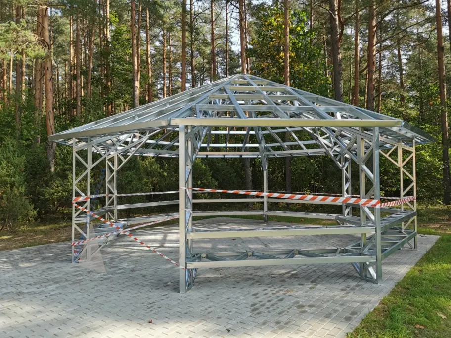 Aštuoniakampis pavėsinės rėmas - Image 4